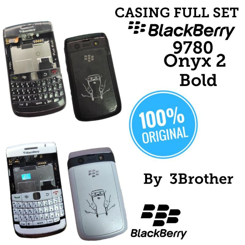 Ốp điện thoại 9780 Onyx2 Bold Blackberry chất lượng cao