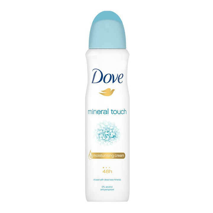 Xịt Khử Mùi Toàn Thân Dove dành cho nữ 150ml - USA