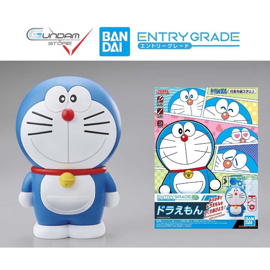 Mô Hình Lắp Ráp Doraemon EG Entry Grade Bandai Đồ Chơi Anime Nhật