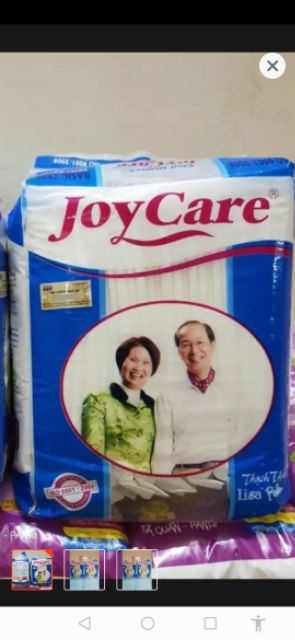 Bộ 110 miếng tả bĩm dán người già JoyCare hàng Việt nam chất lượng cao dành cho người từ 50_70kg size M