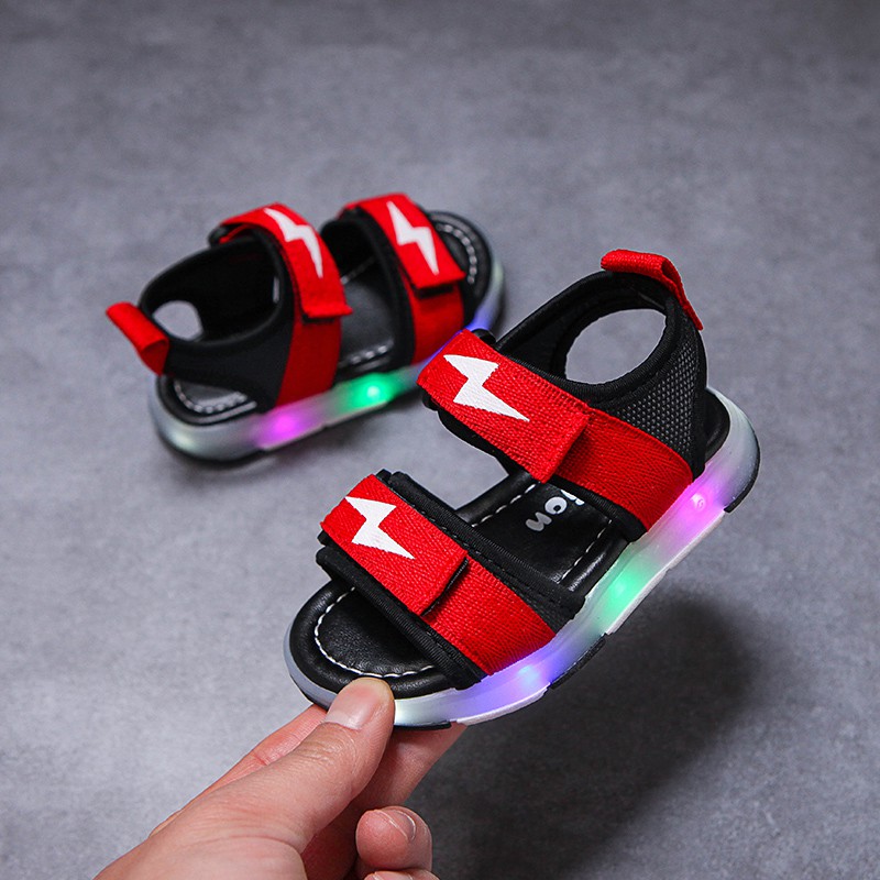 Sandal Quai Hậu Có Đèn Nháy Sinh Động Cho Bé Yêu XL28