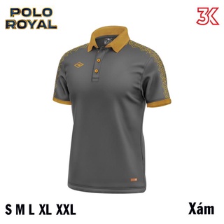 Áo thể thao có cổ Polo Royal Keep And Fly Size S-XXL nam nữ chung
