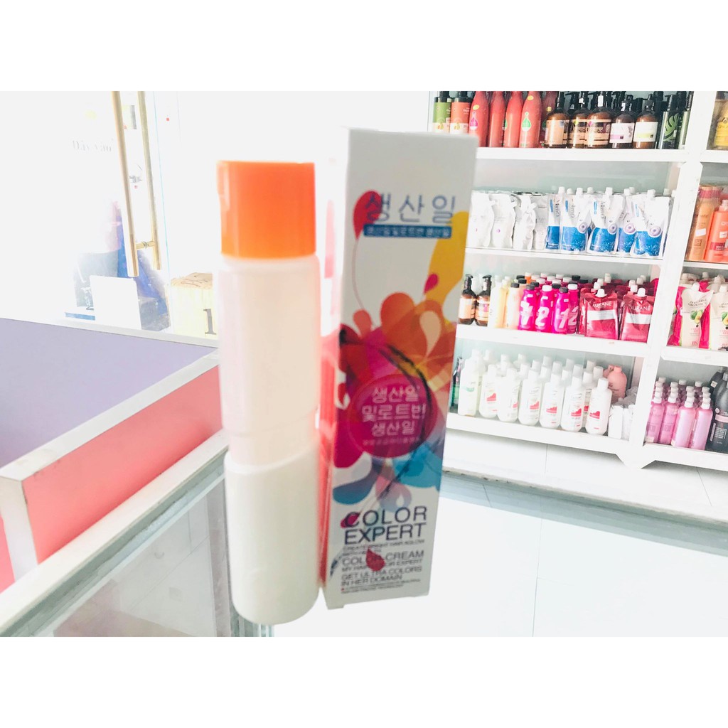 Thuốc nhuộm tóc Nâu khói sáng không tẩy lên từ nền tóc đen (tặng kèm oxy trợ nhuộm + găng tay) | BigBuy360 - bigbuy360.vn