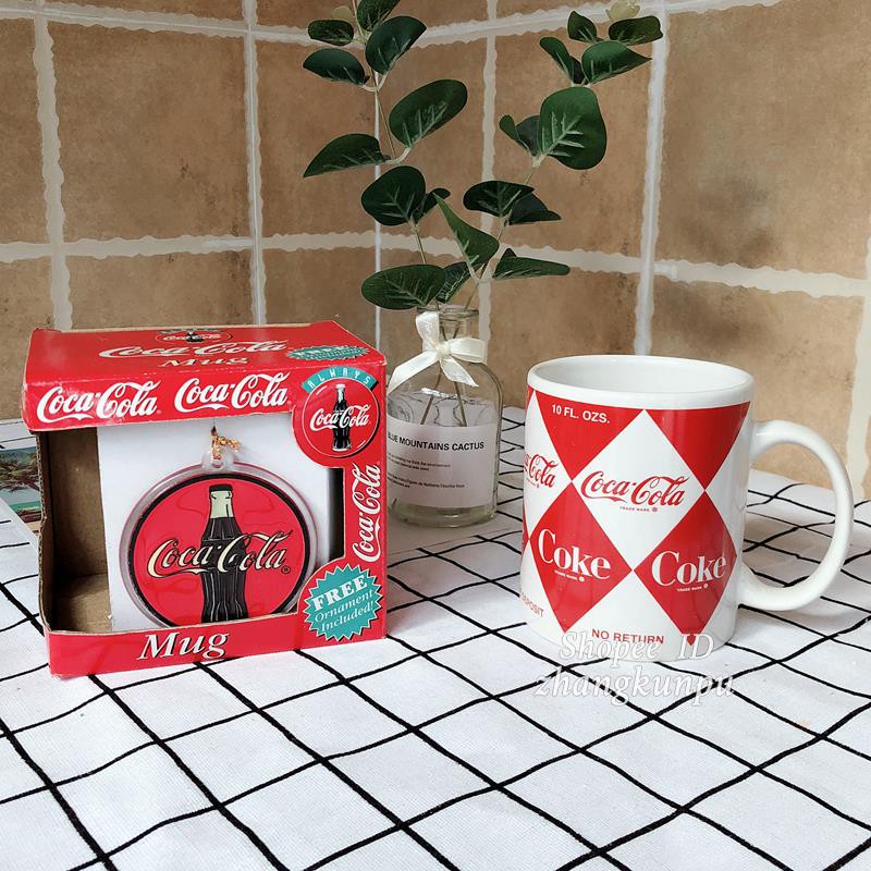 Coca Cola Cốc Uống Nước / Nước Trái Cây Phong Cách Mỹ Cổ Điển