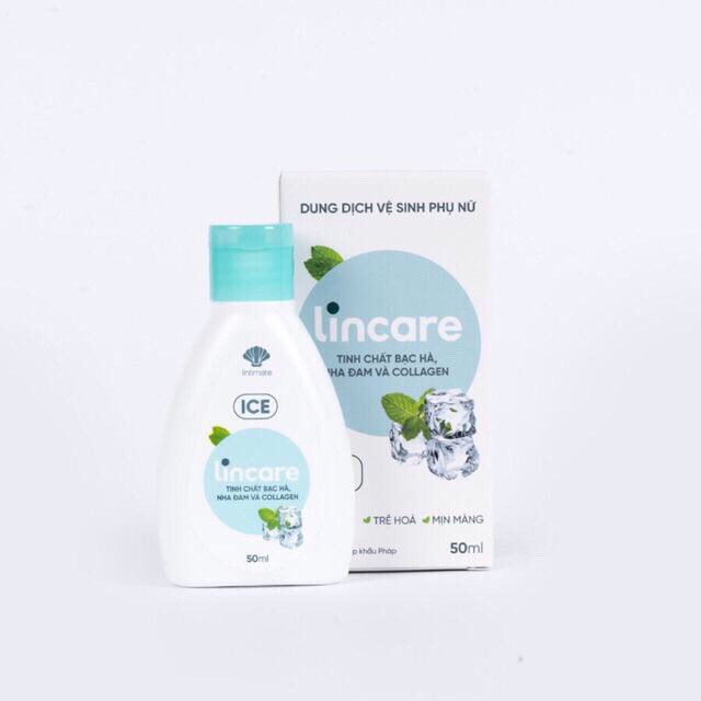 Dung dịch vệ sinh phụ nữ và cốc nguyệt san Lincare 50ml Lincare Ice Lincare Rose Lincare Soft Lincare Calm