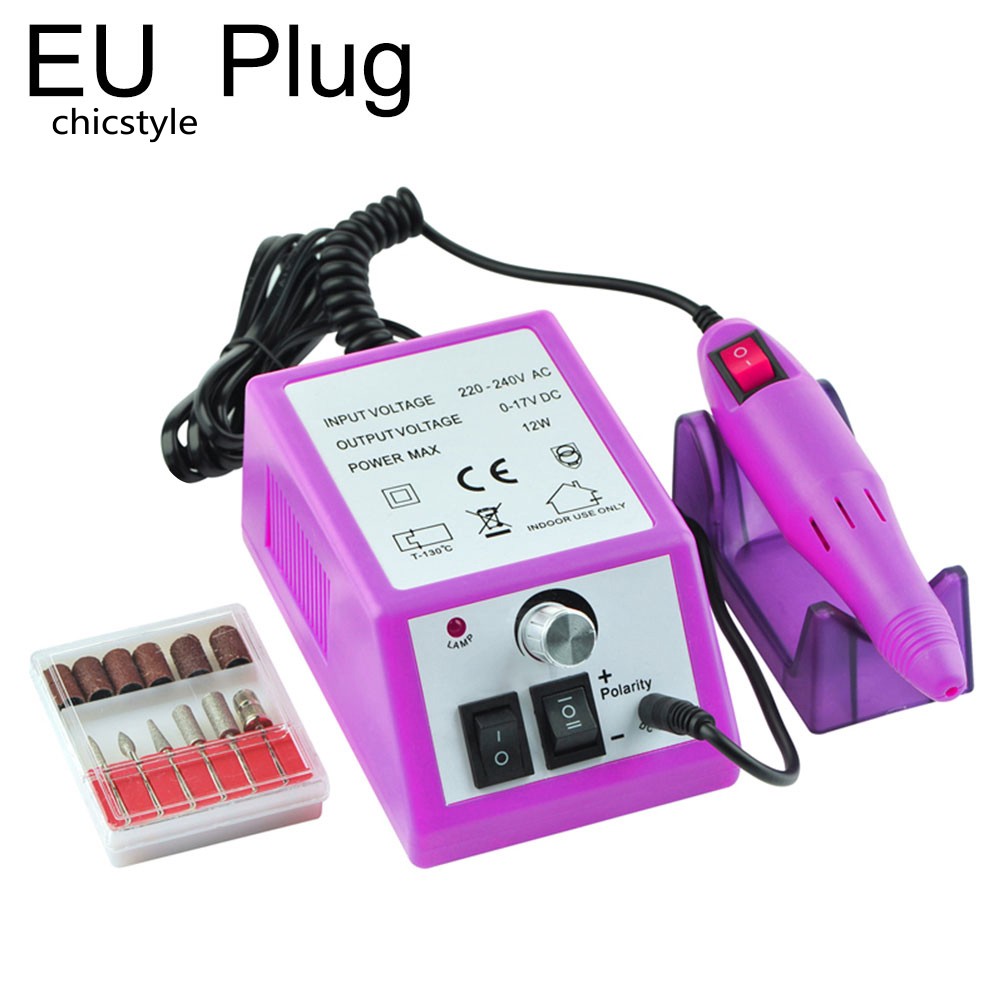 ⌘Đồ Chơi Nhân Vật Hoạt Hình HMJ Hj⌘Bộ Máy Mài Móng Tay Chuyên Nghiệp 110-240V