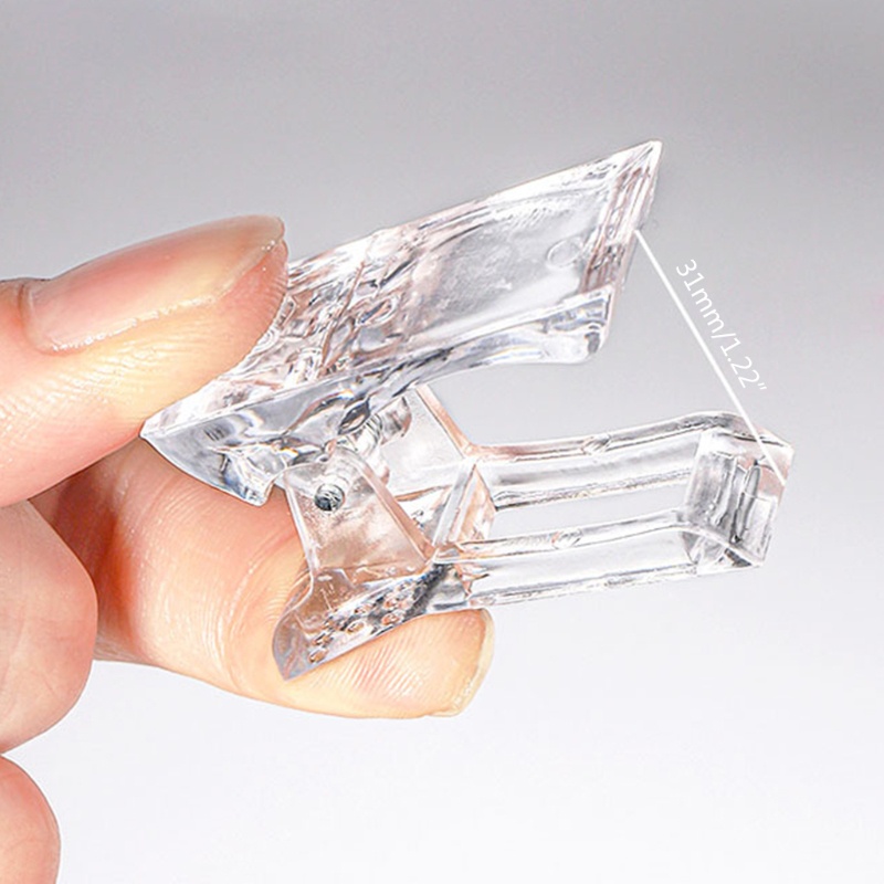 Bộ Móng Tay Giả Bằng Nhựa Acrylic Kèm Kẹp Tiện Dụng