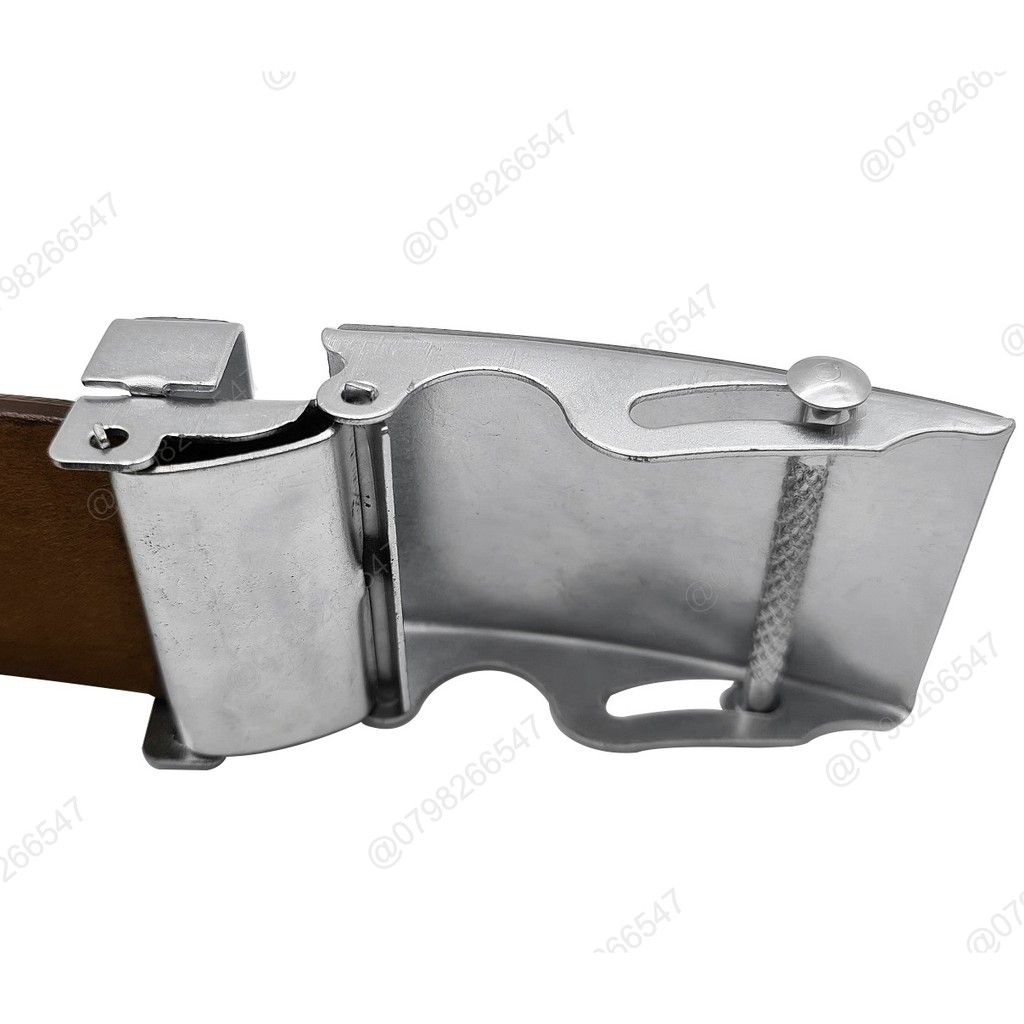 Dây thắt lưng nam giả da PU DHM-166 | Đầu lăn nam tính | giao mặt ngẫu nhiên | Bảo hành 12 tháng