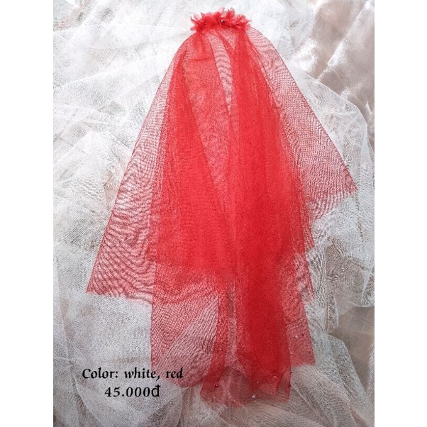 VOAN LÚP CÔ DÂU trắng đỏ 💗💗💗