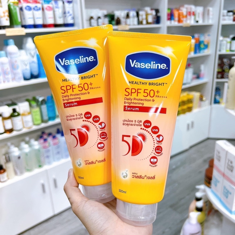 Sữa dưỡng trắng da Vaseline 50x Thái Lan