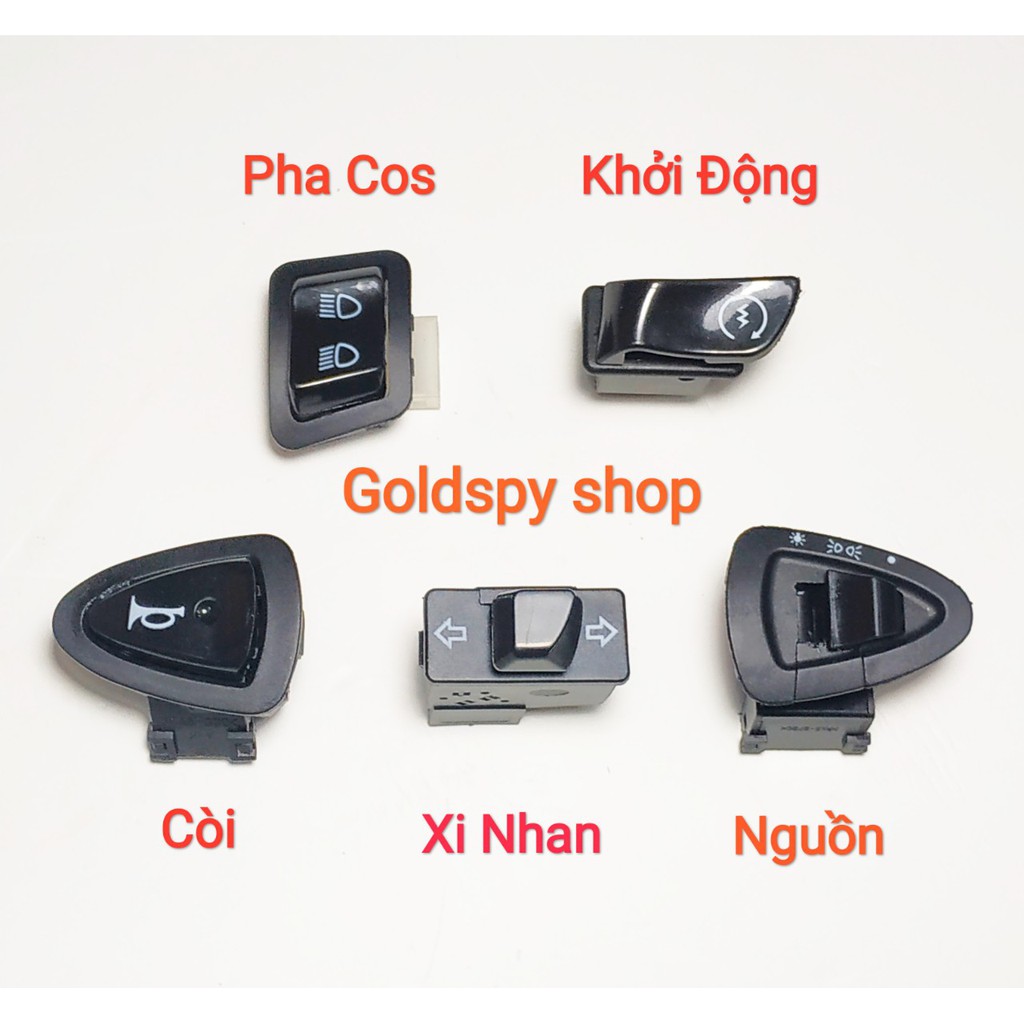 Bộ công tắc xe Wave 110, RSX, S110, Wave Blade ...