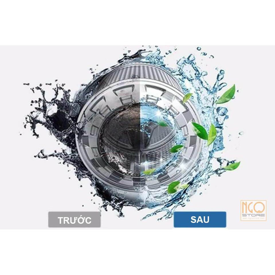 Bột tẩy lồng máy giặt, vệ sinh lồng giặt diệt khuẩn