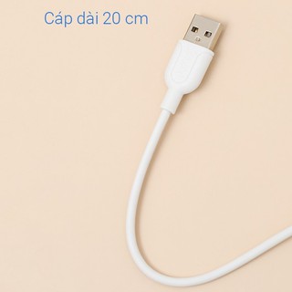 Cáp Micro 20cm AVA+ MU200 Trắng