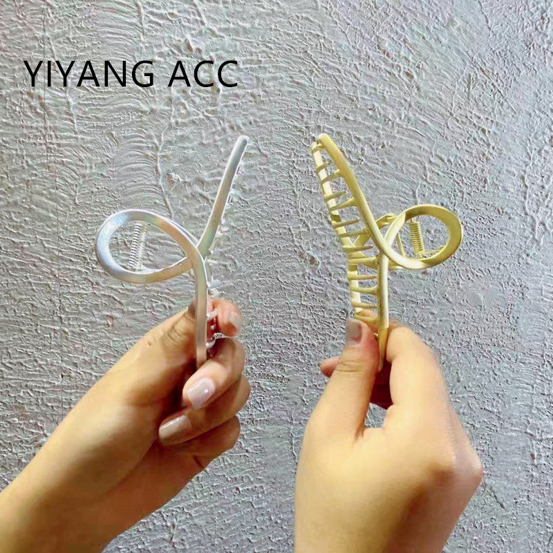 Kẹp tóc kim loại cỡ lớn thời trang hàn quốc