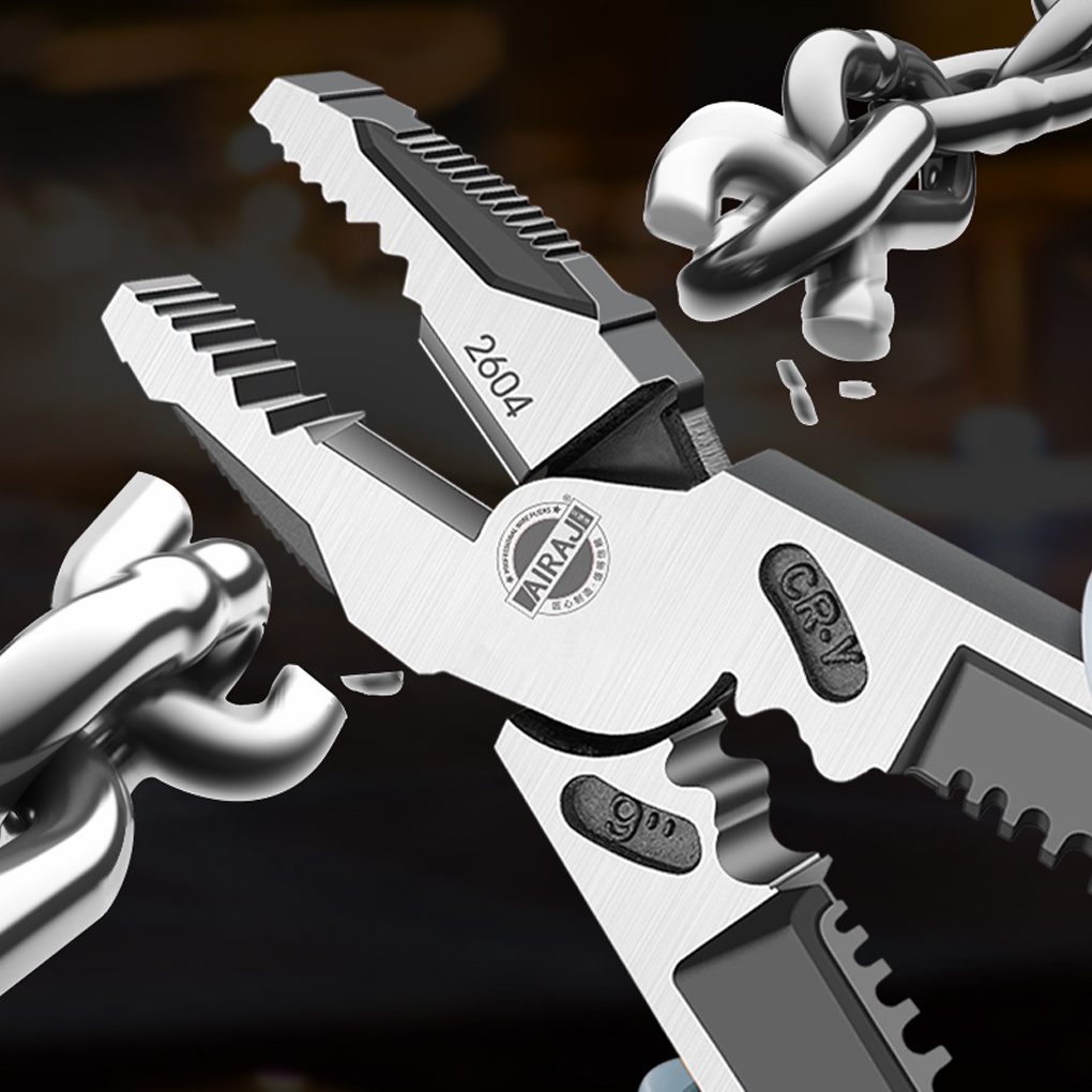 [CHOO] Pliers Stripping Non-slip Wire Cable Crimping Nipper Portable Clipping Stripper Terminal Crimper Multifunctional