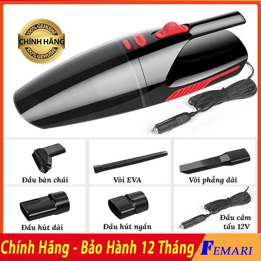 [ Loại Xịn ] Máy hút bụi mini cầm tay - Máy hút bụi gia đình không dây cấm sạc pin USB Siêu khỏe Bảo Hanh 1 Đổi 1 FEMARI