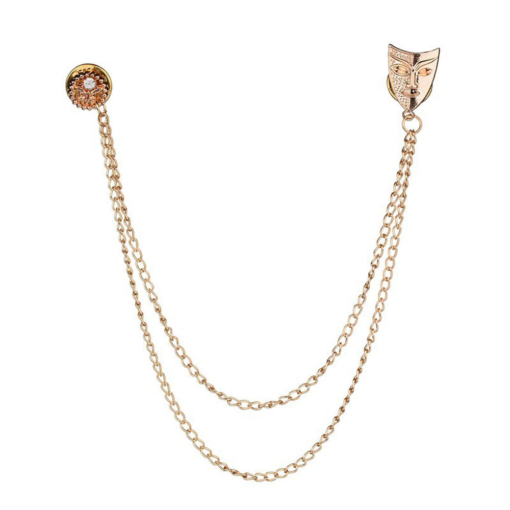 Ghim Cài Áo Hình Mặt Nạ Độc Đáo