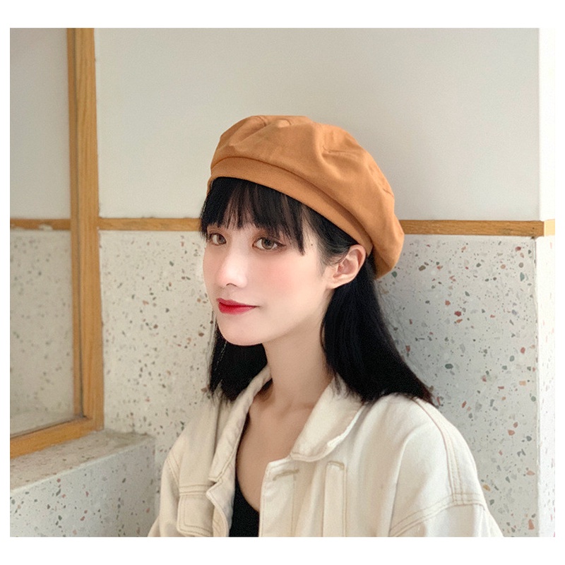Nón nữ hình dáng cá tính phong cách hàn quốc