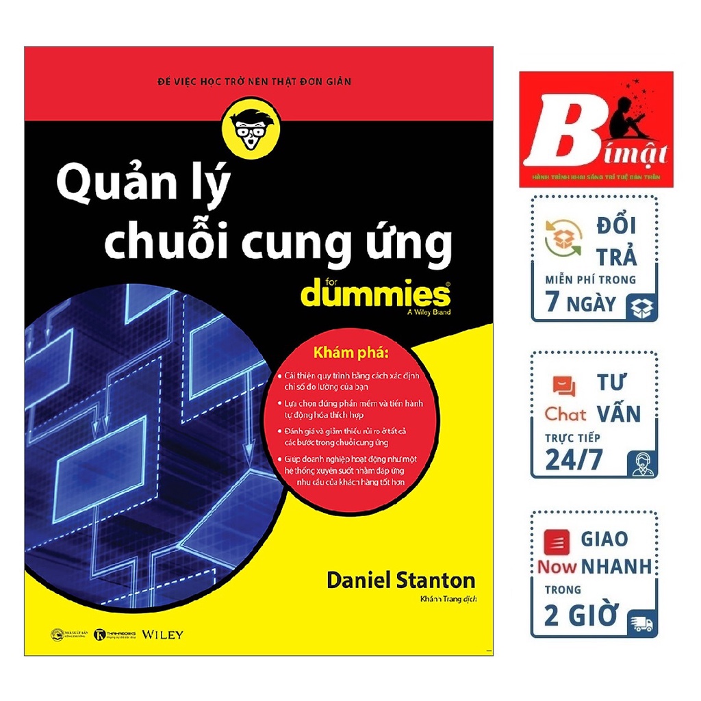 Sách - Quản lý chuỗi cung ứng for dummies Tặng Bookmark