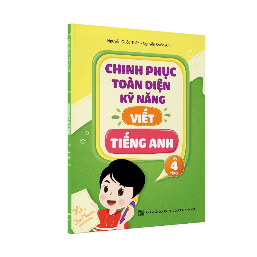 Sách - Chinh phục toàn diện kỹ năng viết tiếng Anh - Lớp 4 - Tập 2