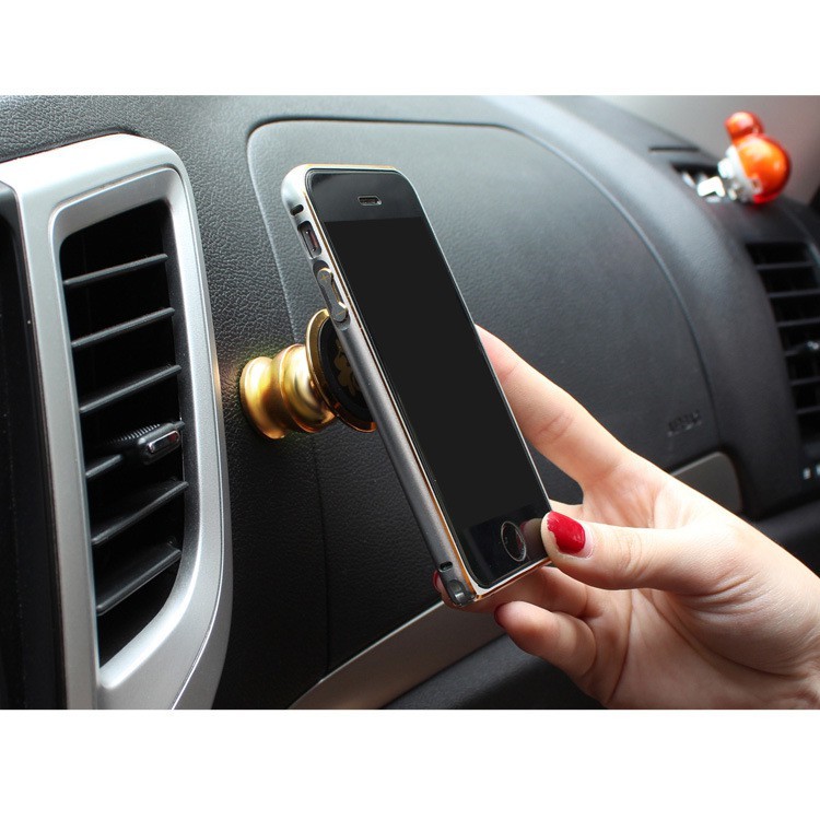Giá đỡ điện thoại trên ô tô hút nam châm xoay 360 tiện lợi gọn hàng | BigBuy360 - bigbuy360.vn