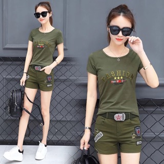 Bộ quần áo rằn ri