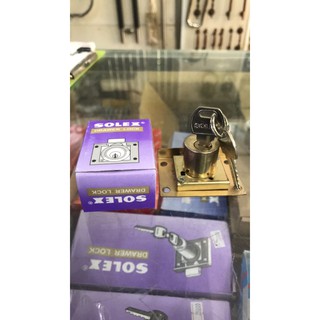 [Hỏa Tốc HCM] Khóa tủ vuông Solex size lớn phi 22