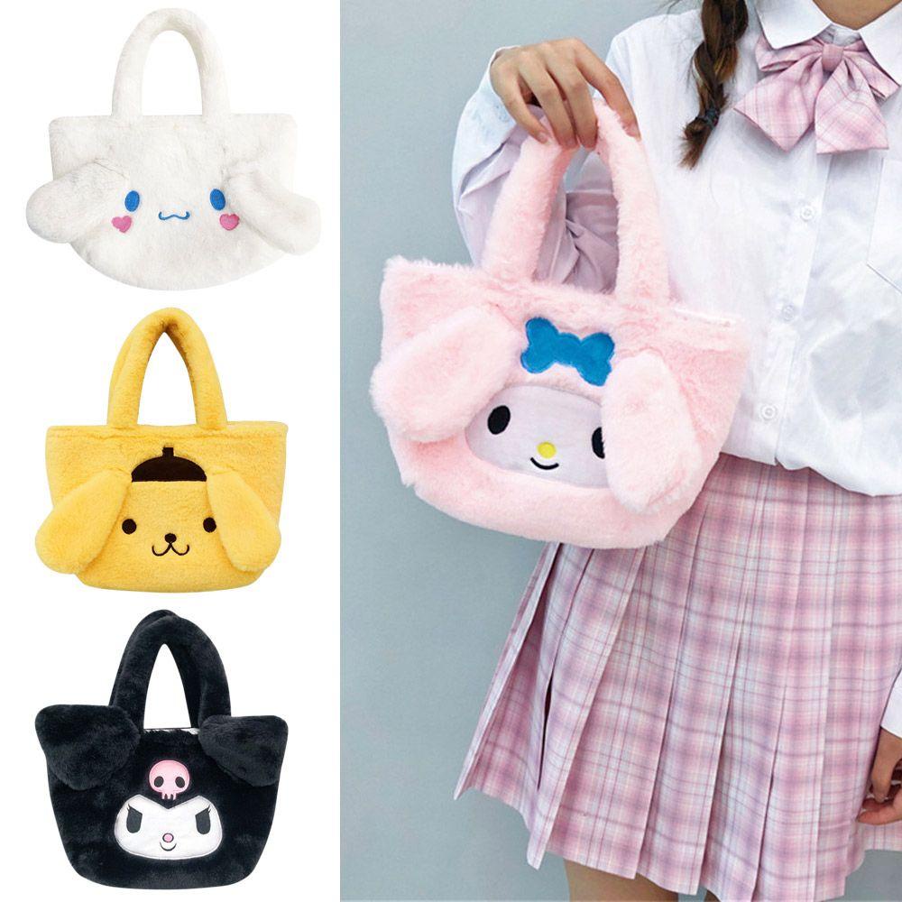 LUOL Túi Đựng Hộp Cơm Trưa Xách Tay Cỡ Lớn Họa Tiết Hoạt Hình Đáng Yêu