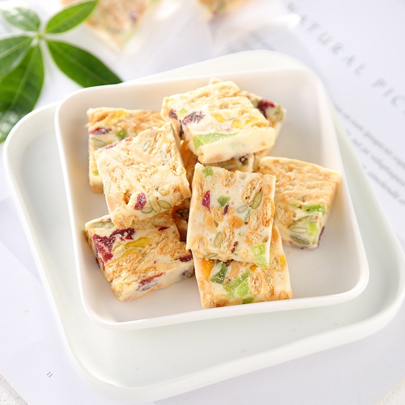 Kẹo sữa Nougat Đài Loan vị ngon cực phẩm - Có hộp đẹp 58g