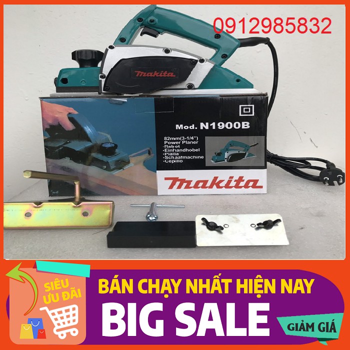 MÁY BÀO GỖ MAKITA 82MM MÁY BÀO GỖ CẦM TAY 600W (BỀN BỈ)