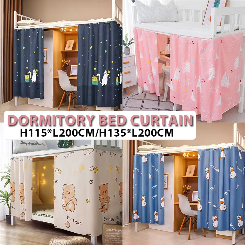 Rèm Treo Giường Ngủ Trong Ký Túc Xá Sinh Viên