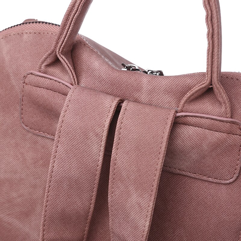 Ba Lô Chuwanglin Làm Bằng Da Phong Cách Trẻ Trung Dành Cho Nữ