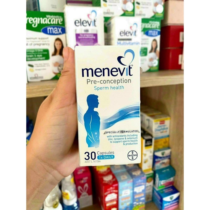 Menevit (90 viên) cải thiện chất lượng tinh trùng