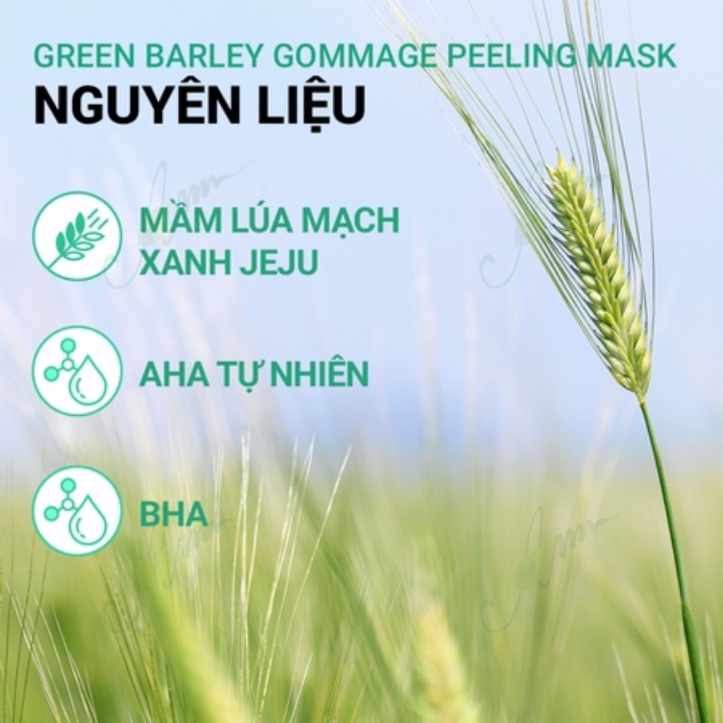 Tẩy Da Chết Green Barley Gommage Peeling Mask