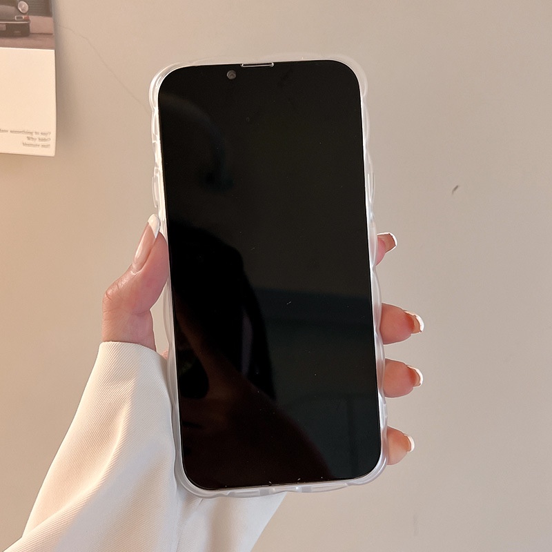 Ốp lưng iphone Ốp Điện Thoại Họa Tiết Sóng Biển Lớn Sáng Tạo Cho iPhone 13Pro 11 12 xr 6 7 8plus 14 Dinuo case