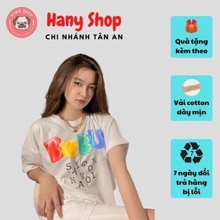 Áo thun BOBUI BALLOON LOGO - Áo thun Bo Bụi Bong Bóng Sài Gòn Hà Nội cực hot 2020 || Hany Shop