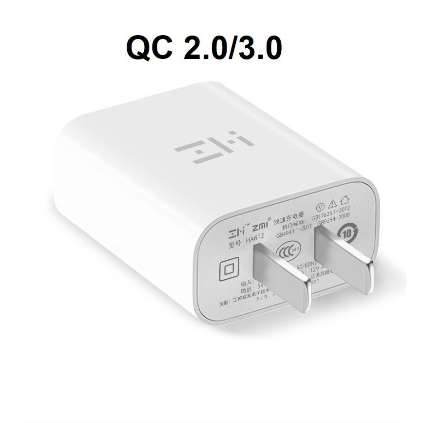 Sạc nhanh Xiaomi ZMI HA612 Quick Charge QC 3.0 18w