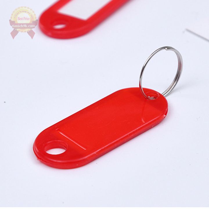 Combo 15 thẻ ghi nhớ chìa khóa 50x22mm nametag note ghi chú vali