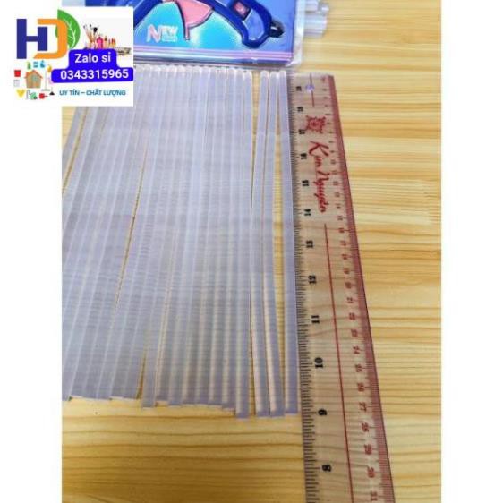 1 cây keo nến silicon loại nhỏ 27cm dùng cho súng bắn keo 20W