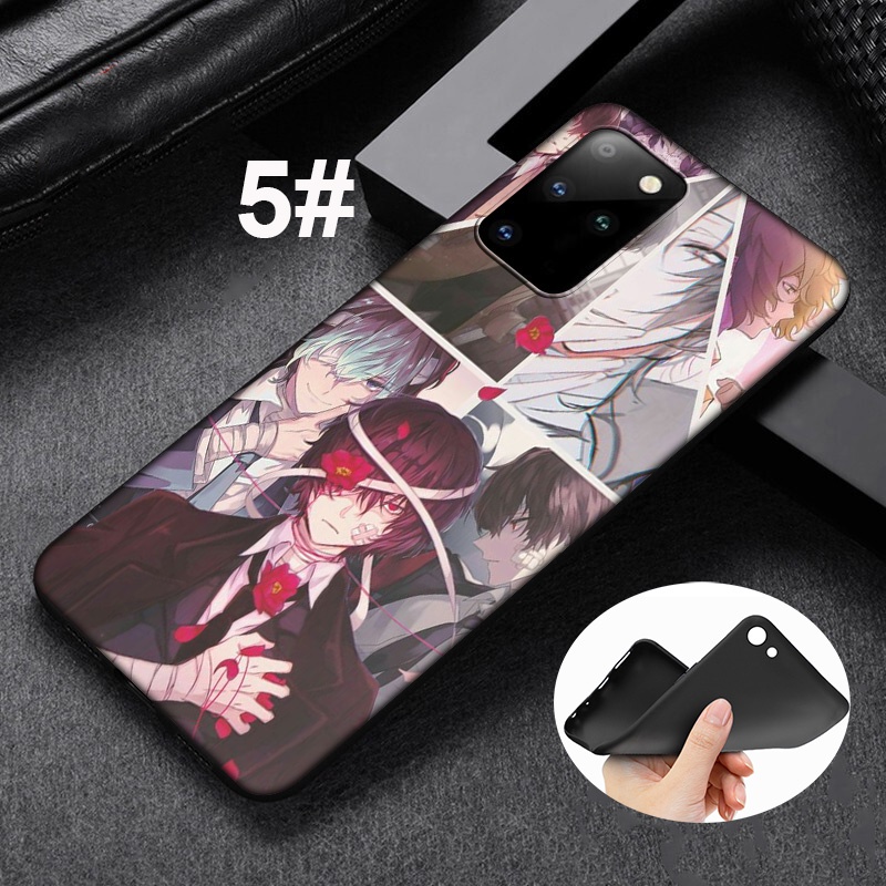 Ốp điện thoại silicon dẻo họa tiết hoạt hình Bungou Stray Dogs cho XIAOMI REDMI S2 9T 9A 9C NFC 9 PRIME 10 K40 PRO 10X 09