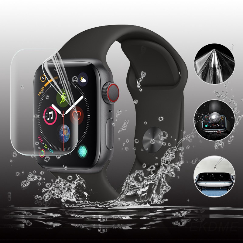 Miếng dán hydrogel 9D bảo vệ toàn diện màn hình apple watch 38/40/42/44mm