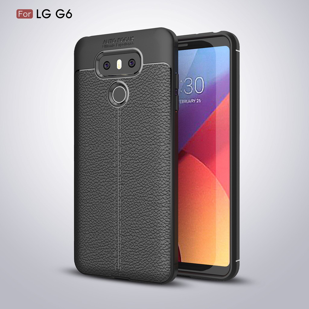 Ốp Lưng Da TPU Mềm Cho LG G6 / G7