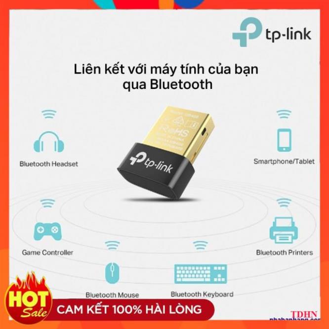 [Hãng] Thiết Bị Kết Nối Bluetooth 4.0 Qua Cổng USB TPLink UB400 - USB Bluetooth Hàng Chính Hãng