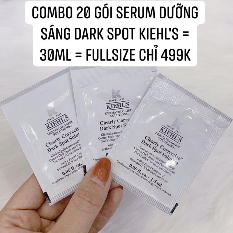 Sample Gói Serum dưỡng sáng da KIEHL'S Dark Spot | BigBuy360 - bigbuy360.vn