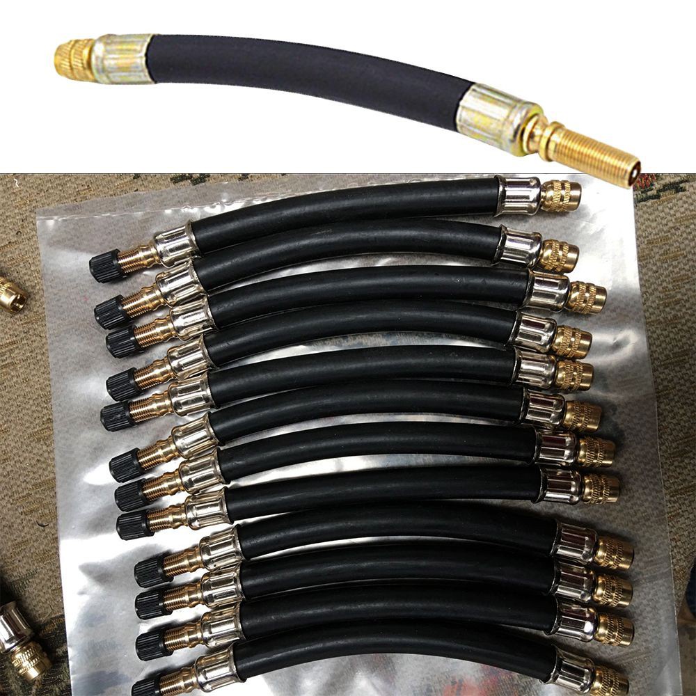 Đầu Nối Dài Vòi Bơm Bánh Xe Điện Bằng Thép Không Gỉ Và Silicone Chất Lượng Cao