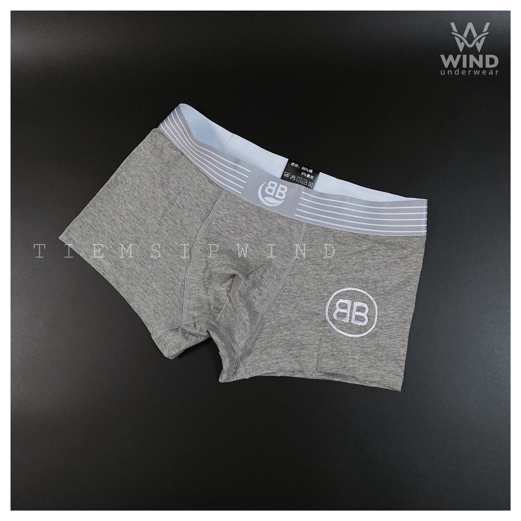 Quần sịp nam boxer cao cấp chất vải cotton thấm hút mồ hôi TIEM BB