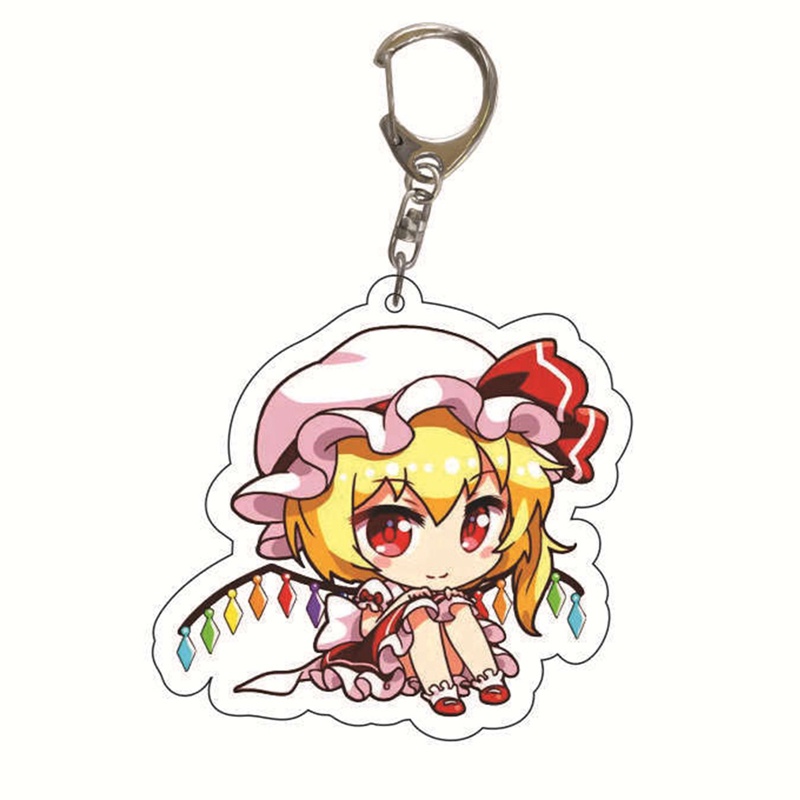 Móc Khóa Hình Nhân Vật Hoạt Hình Game Touhou Project