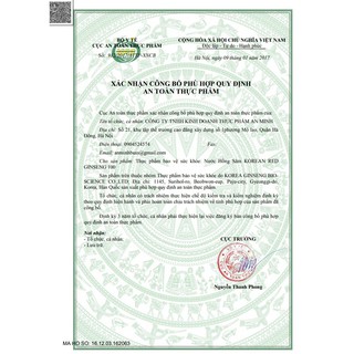 Nước Hồng Sâm Hàn Quốc