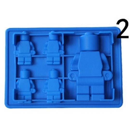 Khuôn silicone làm chocolate hình lego