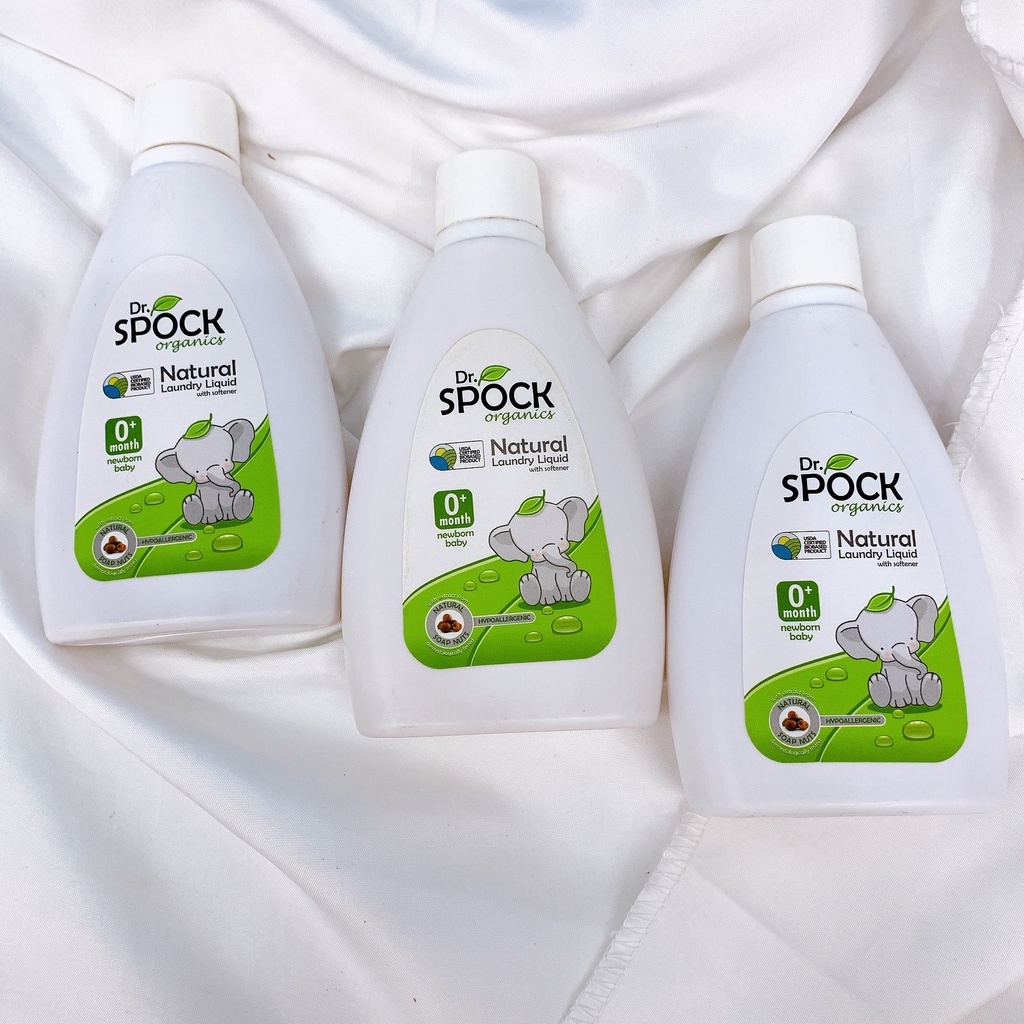 Nước giặt xả Dr. Spock Organics cho bé từ 0 tháng 150ml